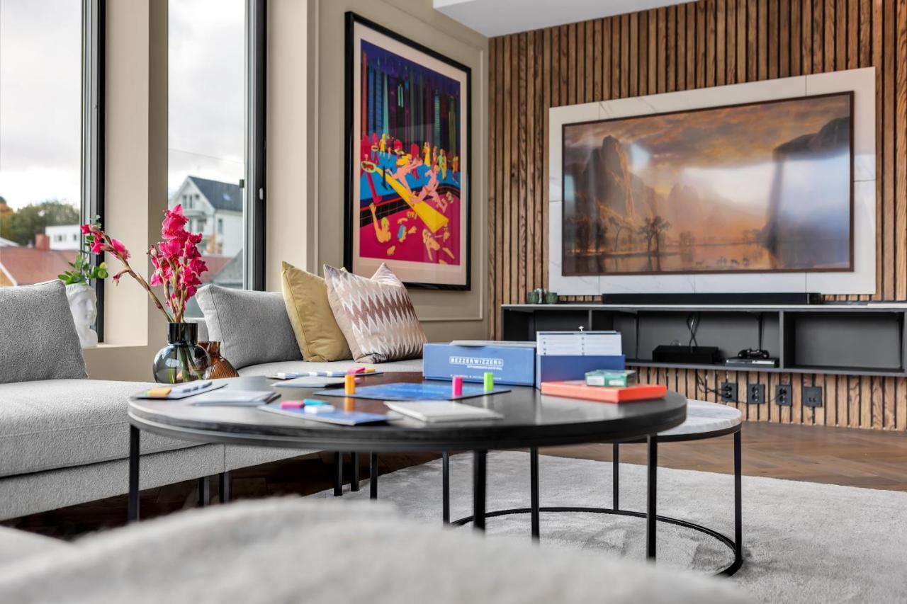 Penthouse In Downtown Tromso New Apartment Екстериор снимка